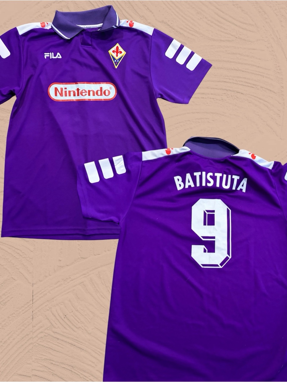 Fiorentina Home Shirt Batistuta #9